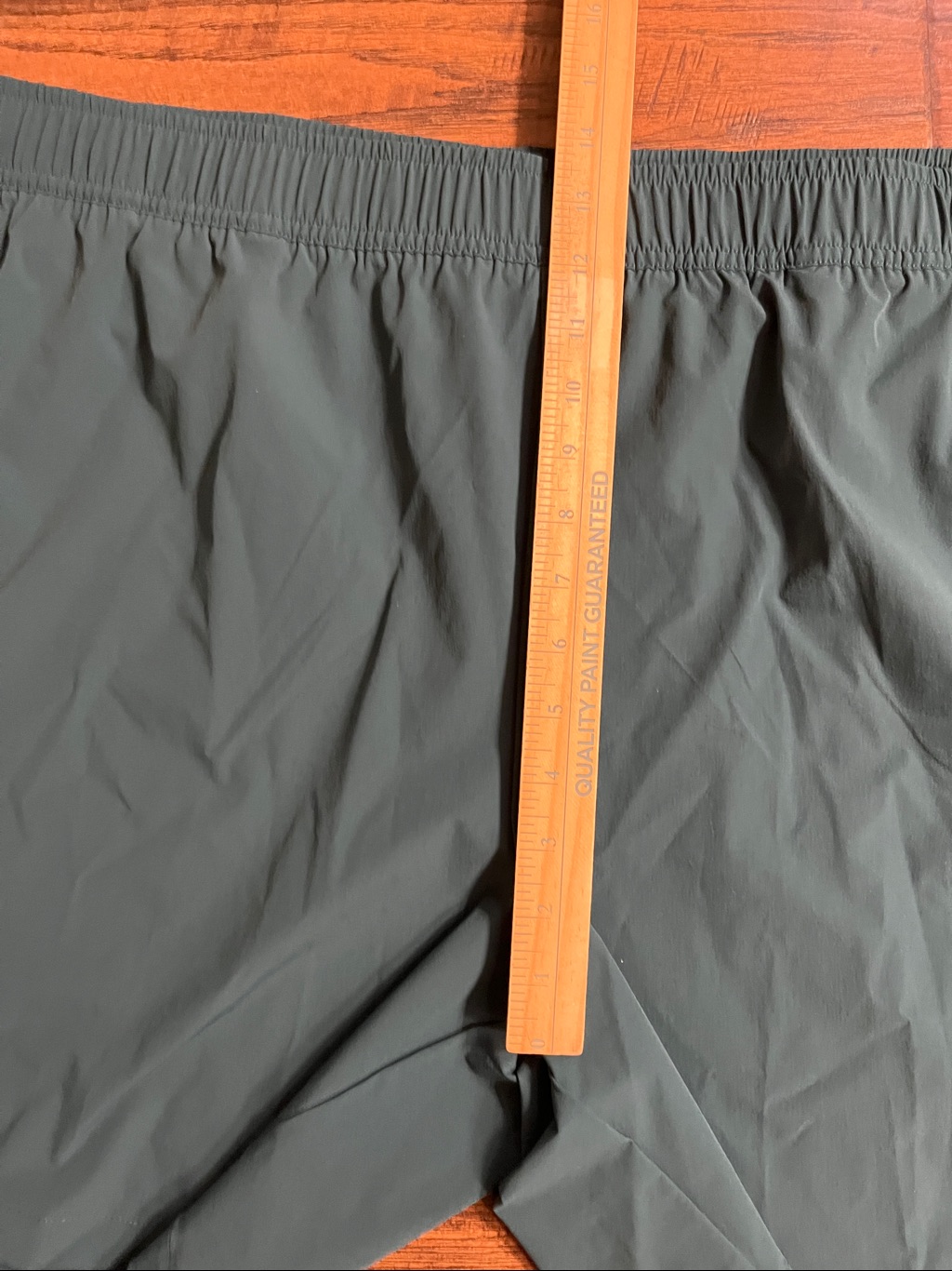 Athletic Works Men's Size 3xl (48-50) Green Performance Stretch Athletic Short — image 8 of 8